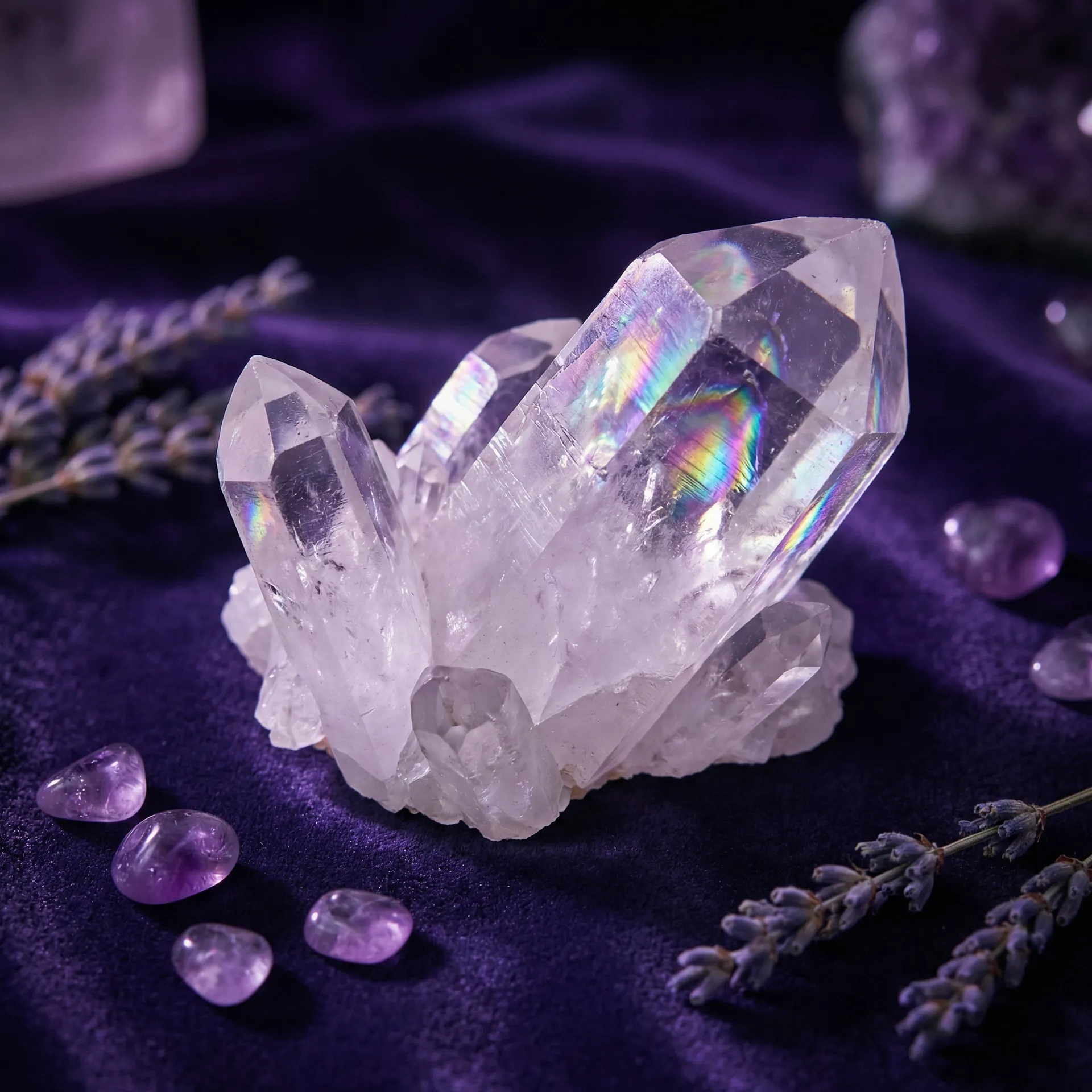 天然白水晶 - 羽田爱作品 | 神秘学好物